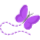 Purple Butterfly 13888